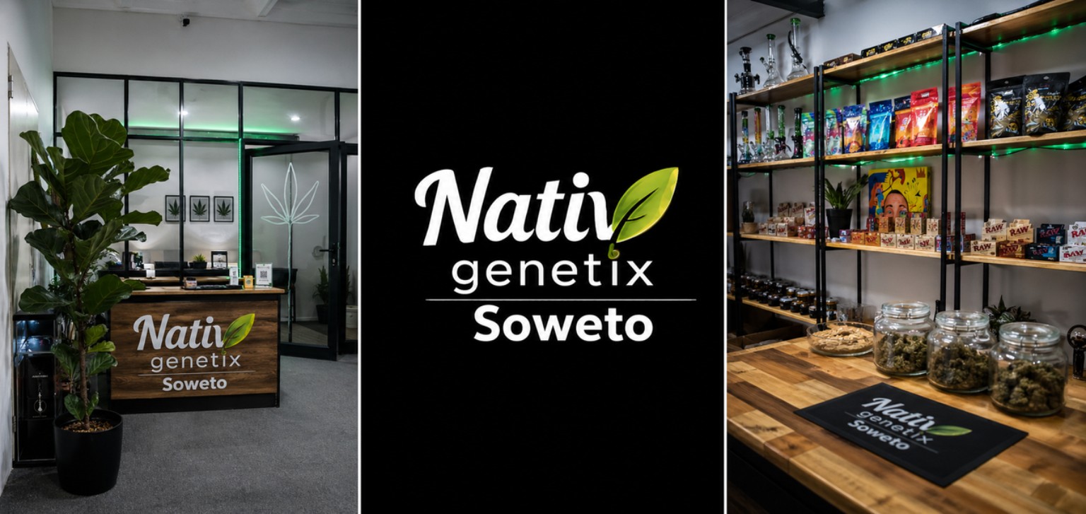 Entrance and reception desk at Nativ Genetix Soweto in Jabavu